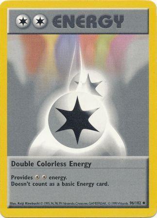 Double Colorless Energy (96/102) [Base Set Shadowless Unlimited] (Online Only)