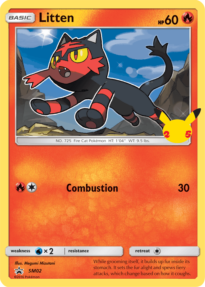 Litten (SM02) [First Partner Pack] (Online Only)