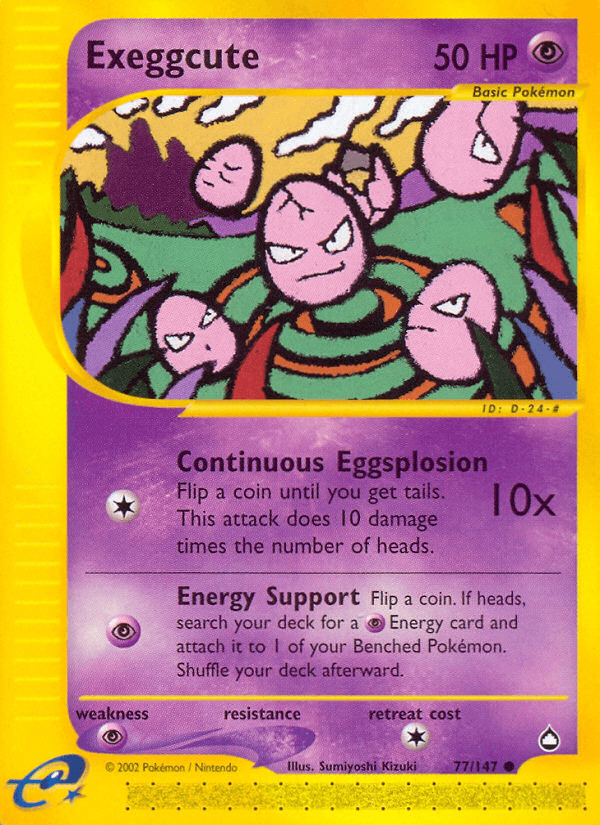 Exeggcute (77/147) [Aquapolis] (Online Only)