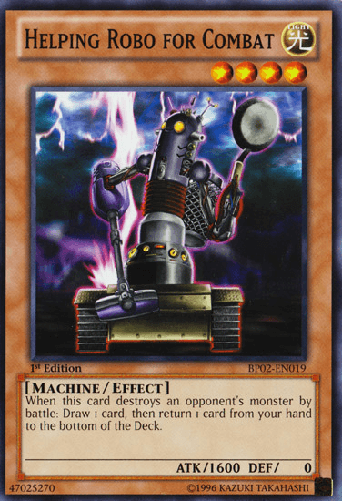 Helping Robo For Combat [BP02-EN019] Mosaic Rare (ONLINE ORDER ONLY)