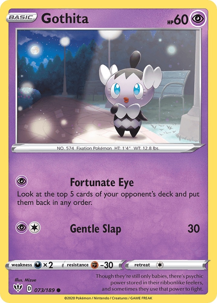 Gothita (073/189) [Sword & Shield: Darkness Ablaze] (Online Only)
