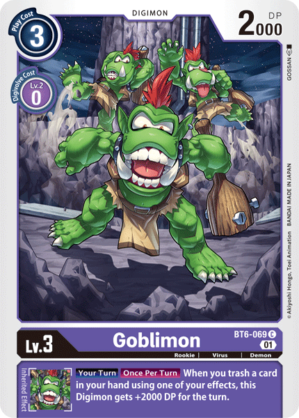 Goblimon [BT6-069] [Double Diamond] (ONLINE ORDER ONLY)