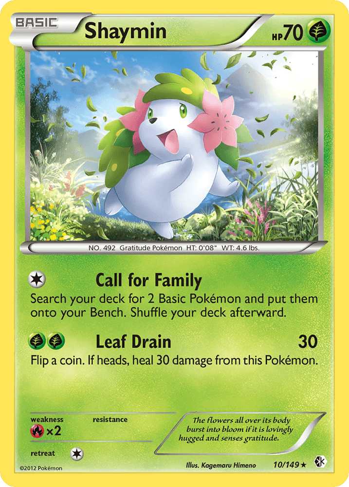Shaymin (10/149) [Black & White: Boundaries Crossed] (Online Only)