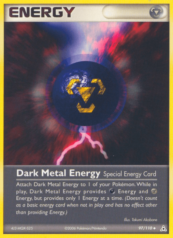 Dark Metal Energy (97/110) [EX: Holon Phantoms] (Online Only)