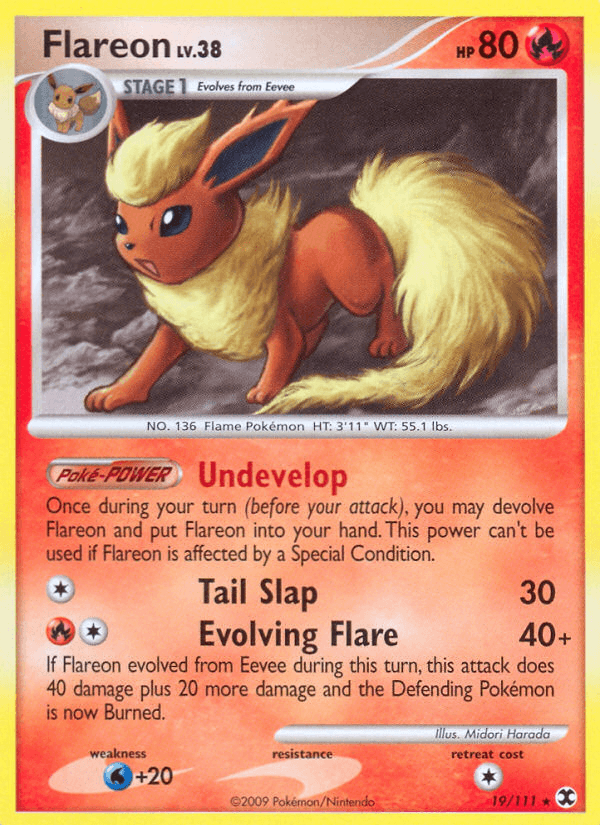 Flareon (19/111) [Platinum: Rising Rivals] (Online Only)