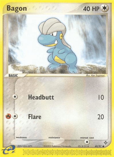 Bagon (49/97) [EX: Dragon] (Online Only)