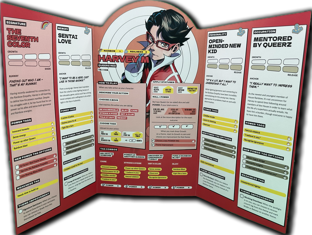 Queerz! RPG Basic Box (ONLINE ORDER ONLY)