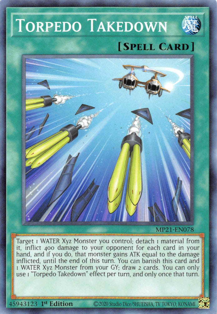 Torpedo Takedown [MP21-EN078] Common (ONLINE ORDER ONLY)
