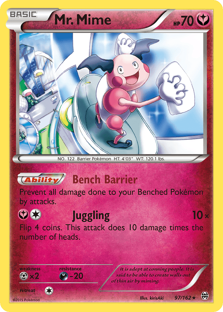 Mr. Mime (97/162) [XY: BREAKthrough] (Online Only)