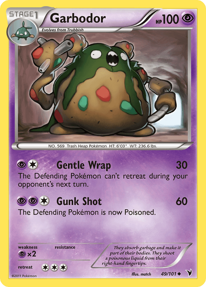 Garbodor (49/101) [Black & White: Noble Victories] (Online Only)