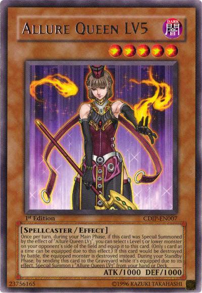 Allure Queen LV5 [CDIP-EN007] Rare (ONLINE ORDER ONLY)
