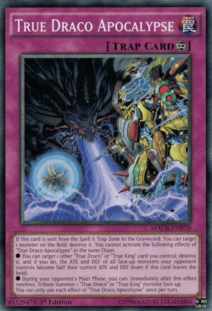 True Draco Apocalypse [MACR-EN070] Common (ONLINE ORDER ONLY)