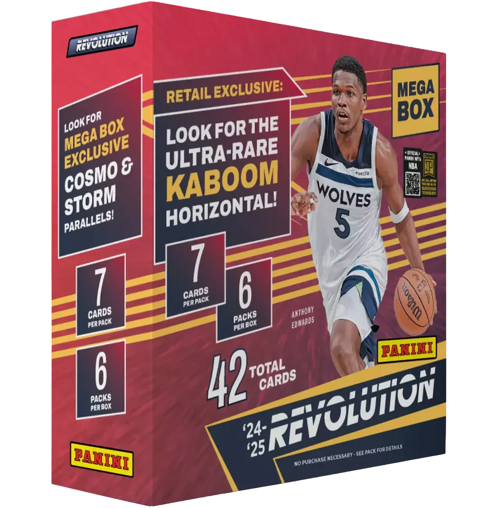 2024-25 Panini Revolution NBA - Mega Box (ONLINE ORDER ONLY)