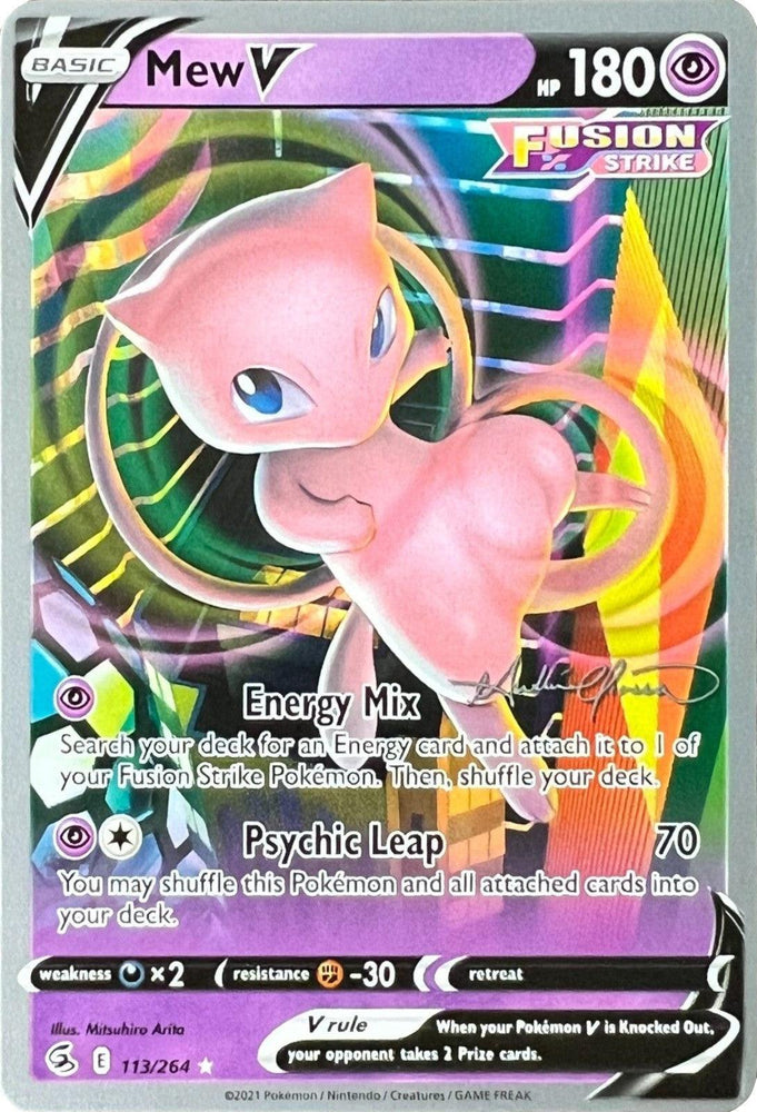 Mew V (113/264) (The Shape of Mew - Andre Chiasson) [World Championships 2022] (Online Only)