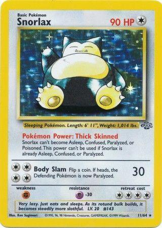 Snorlax (11/64) [Jungle Unlimited] (Online Only)