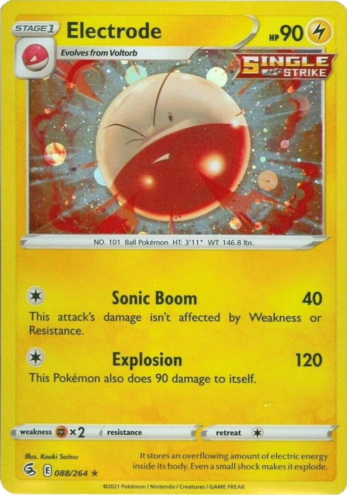 Electrode (088/264) (Cosmos Holo) [Sword & Shield: Fusion Strike] (Online Only)