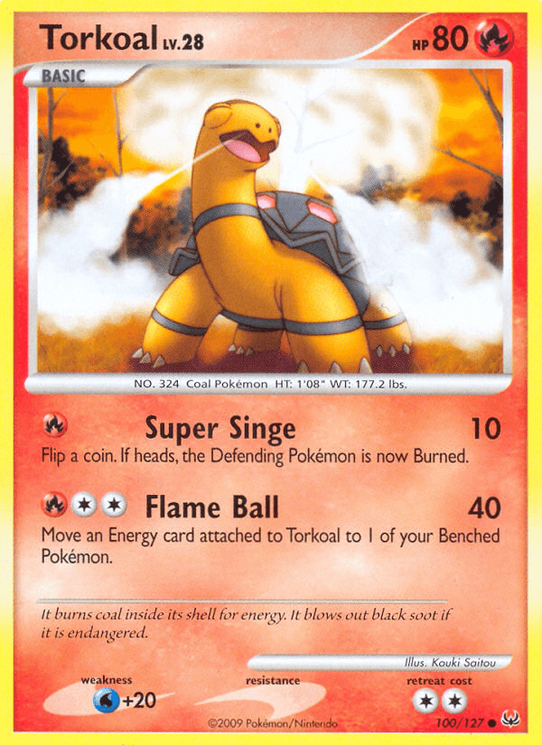 Torkoal (100/127) [Platinum: Base Set] (Online Only)