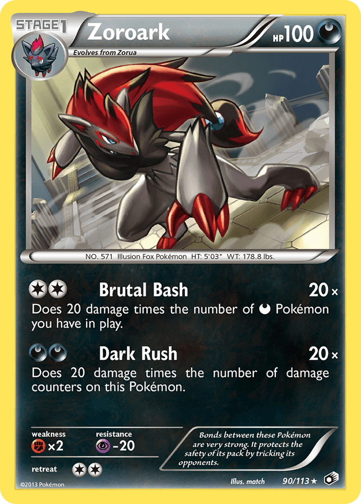 Zoroark (90/113) [Black & White: Legendary Treasures] (Online Only)