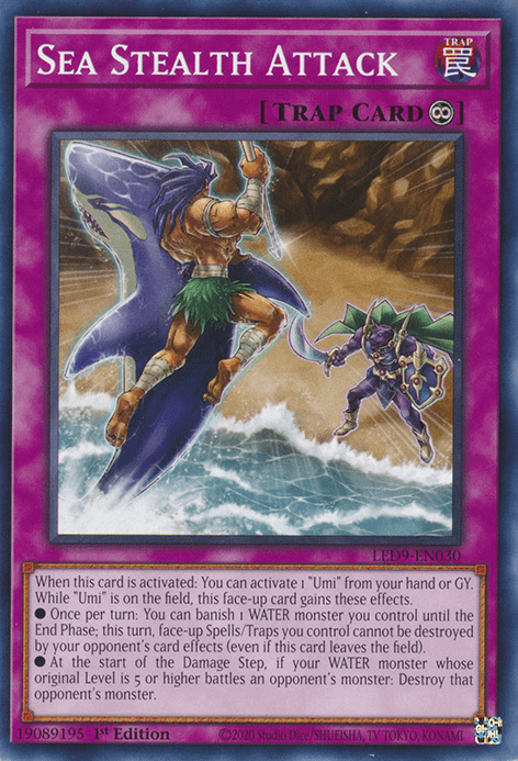 Sea Stealth Attack [LED9-EN030] Common (ONLINE ORDER ONLY)