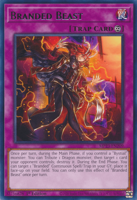 Branded Beast [MP23-EN209] Rare (ONLINE ORDER ONLY)
