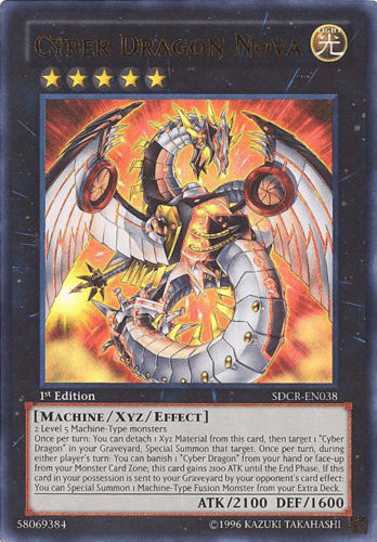Cyber Dragon Nova [SDCR-EN038] Ultra Rare (ONLINE ORDER ONLY)