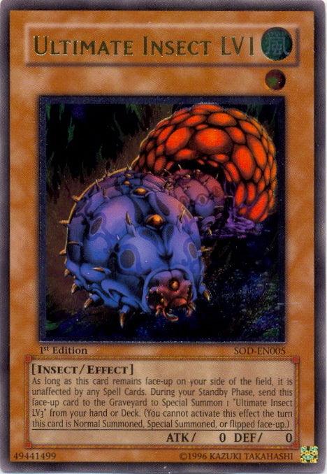 Ultimate Insect LV1 [SOD-EN005] Ultimate Rare (ONLINE ORDER ONLY)