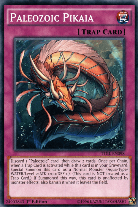 Paleozoic Pikaia [TDIL-EN098] Common (ONLINE ORDER ONLY)