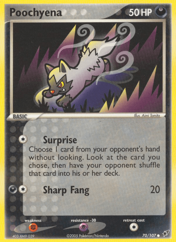 Poochyena (70/107) [EX: Deoxys] (Online Only)