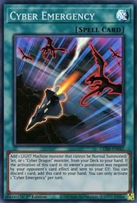 Cyber Emergency [GEIM-EN042] Super Rare (ONLINE ORDER ONLY)