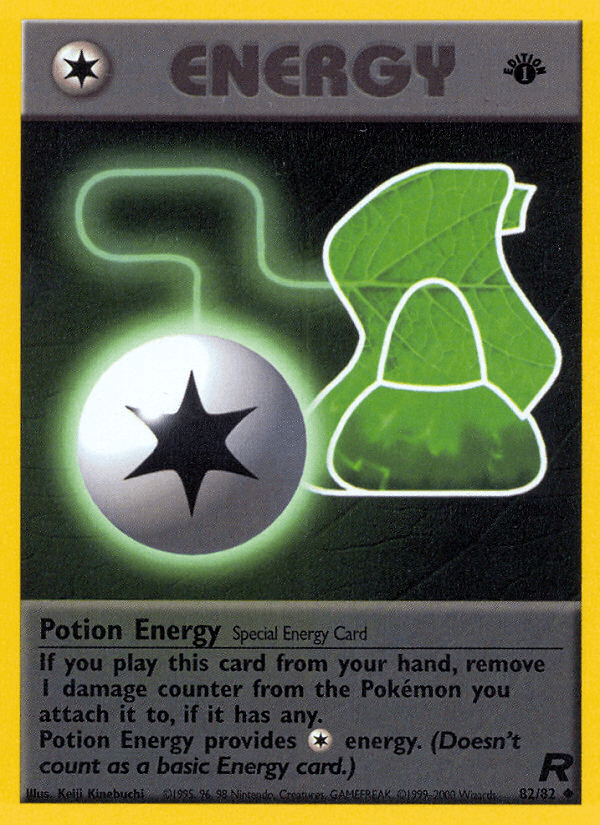 Potion Energy (82/82) [Team Rocket 1st Edition] (Online Only)