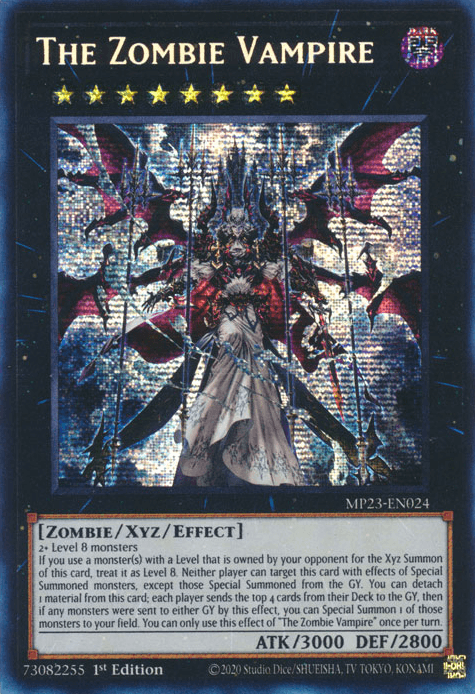 The Zombie Vampire [MP23-EN024] Prismatic Secret Rare (ONLINE ORDER ONLY)