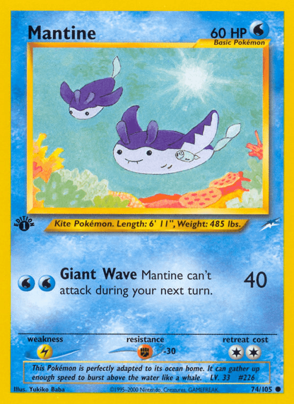 Mantine (74/105) [Neo Destiny 1st Edition] (Online Only)