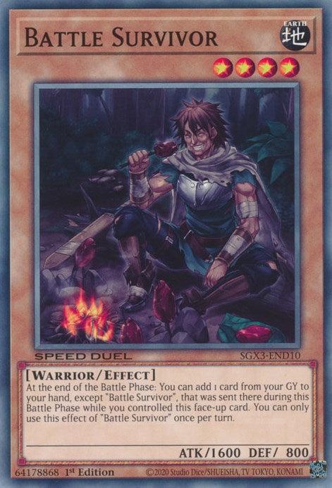 Battle Survivor [SGX3-END10] Common (ONLINE ORDER ONLY)