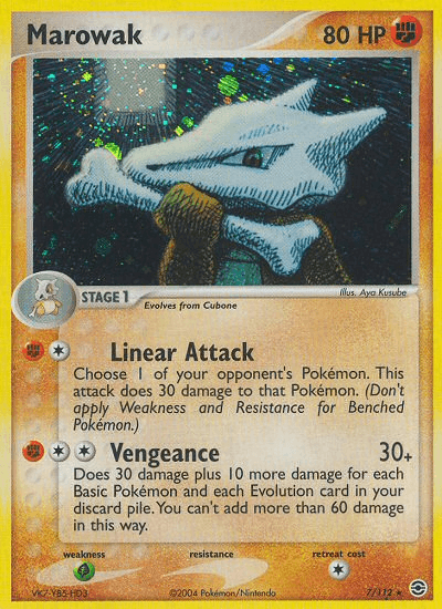 Marowak (7/112) [EX: FireRed & LeafGreen] (Online Only)