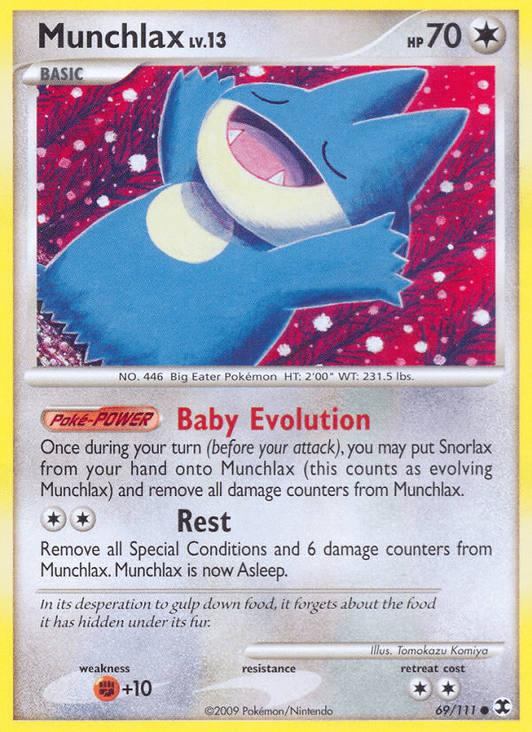 Munchlax (69/111) [Platinum: Rising Rivals] (Online Only)