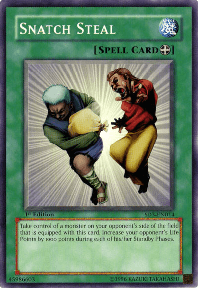 Snatch Steal [SD3-EN014] Common (ONLINE ORDER ONLY)