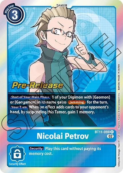 Nicolai Petrov [BT11-090] [Dimensional Phase Pre-Release Promos] (ONLINE ORDER ONLY)