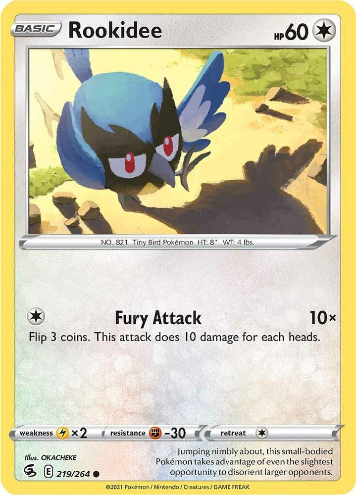 Rookidee (219/264) [Sword & Shield: Fusion Strike] (Online Only)