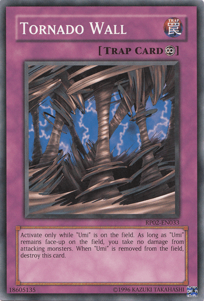 Tornado Wall [RP02-EN033] Common (ONLINE ORDER ONLY)