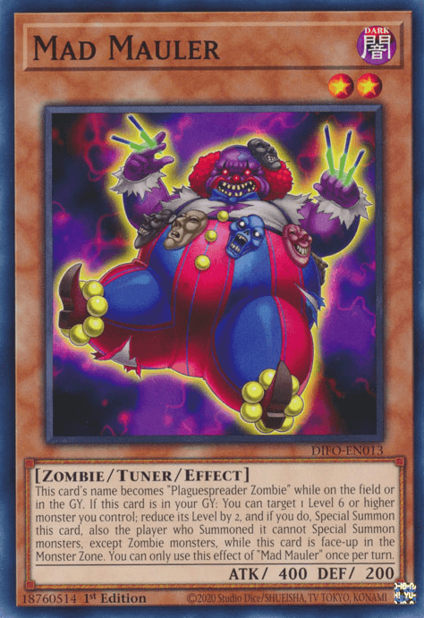Mad Mauler [DIFO-EN013] Common (ONLINE ORDER ONLY)