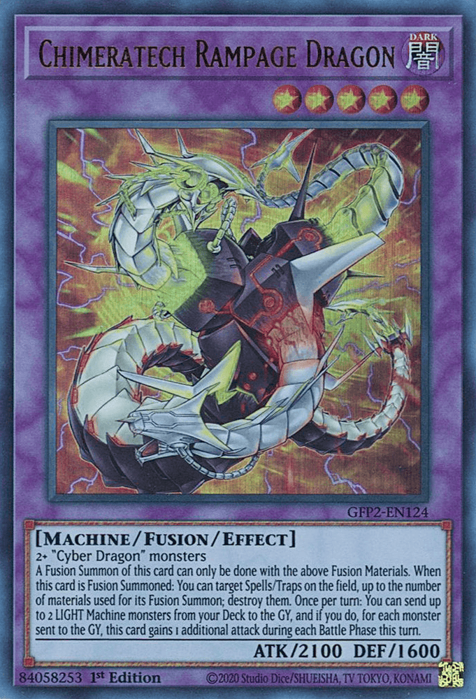 Chimeratech Rampage Dragon [GFP2-EN124] Ultra Rare (ONLINE ORDER ONLY)