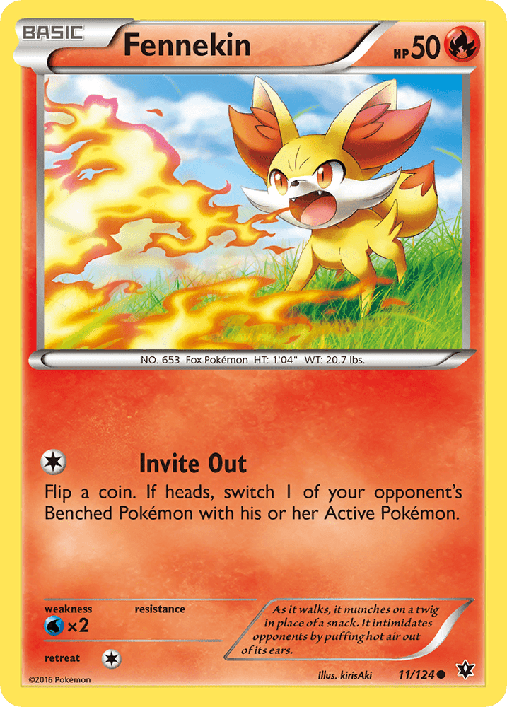 Fennekin (11/124) [XY: Fates Collide] (Online Only)