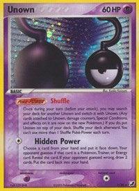 Unown (?) (?/28) [EX: Unseen Forces] (Online Only)