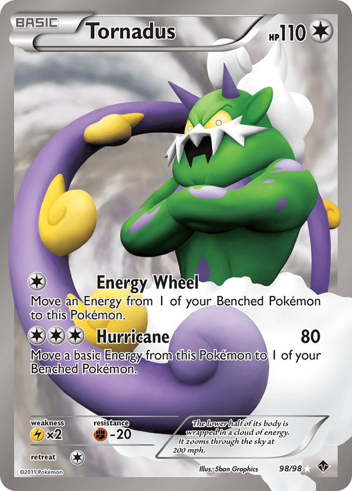 Tornadus (98/98) [Black & White: Emerging Powers] (Online Only)