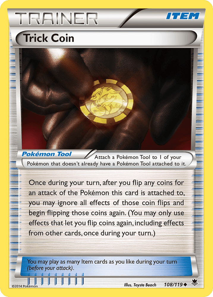 Trick Coin (108/119) [XY: Phantom Forces] (Online Only)