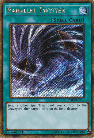 Parallel Twister [PGL2-EN019] Gold Secret Rare (ONLINE ORDER ONLY)