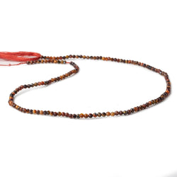 2mm Multi Color Tiger's Eye microfaceted round beads 13 inch 175 pieces (ONLINE ORDER ONLY)