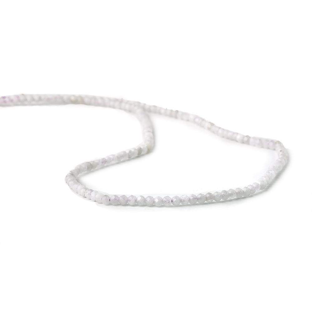 2mm Pale Cape Amethyst microfaceted round beads 13 inch 170 pieces (ONLINE ORDER ONLY)