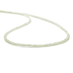 2mm Peridot Micro Faceted Rondelle Beads 18 inch 280 pieces