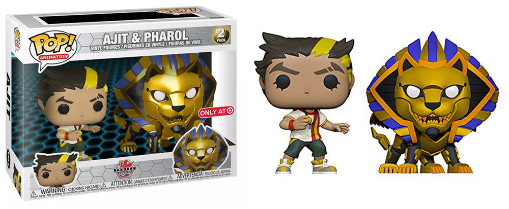 Ajit & Pharol (Metallic, Bakugan) 2-pk - Target Exclusive (Online Order Only)